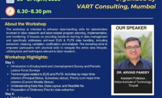 Unemploment-Employment workshop_NSS_PLFS@VART_25-27 APR 2025